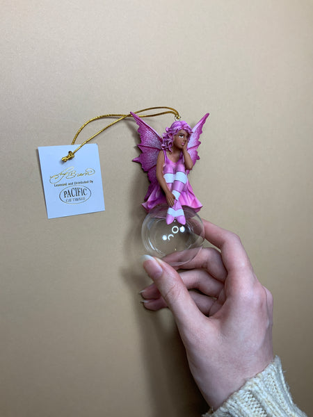 BUBBLE RIDER ORNAMENT - Peony