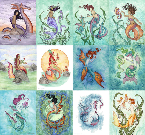 misc mermaid prints that might be found in the grab bag