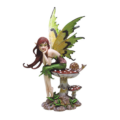 Fairy & Mushroom FIGURINE SET - Thinking Of You