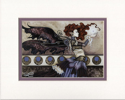 Matted Print - A Singular Wish