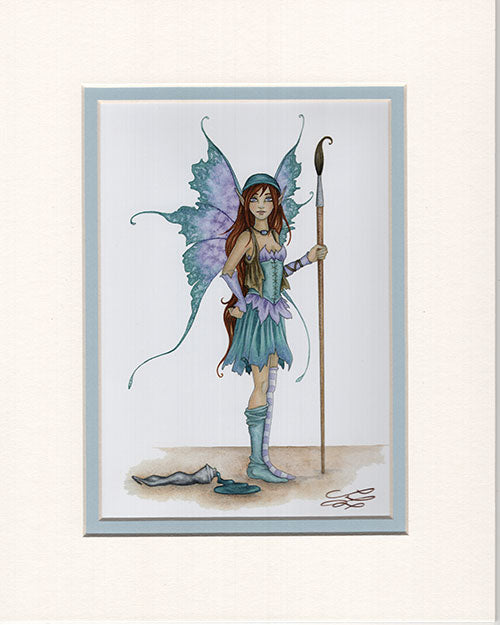 Matted Print - Artist Assistant