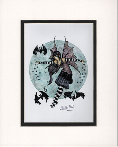 Matted Print - Night Flyers