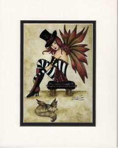 Matted Print - Circus Fae