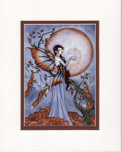 Matted Print - Moon Spell