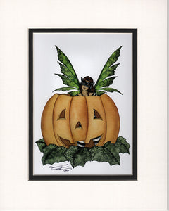Matted Print - Trick Or Treat