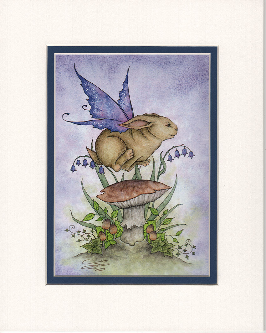 Matted Print - Contentment
