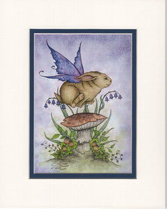 Matted Print - Contentment