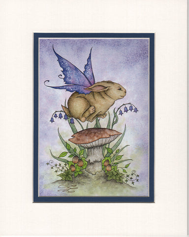 Matted Print - Contentment