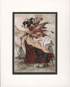 CLEARANCE MATTED PRINT - The Red Queen