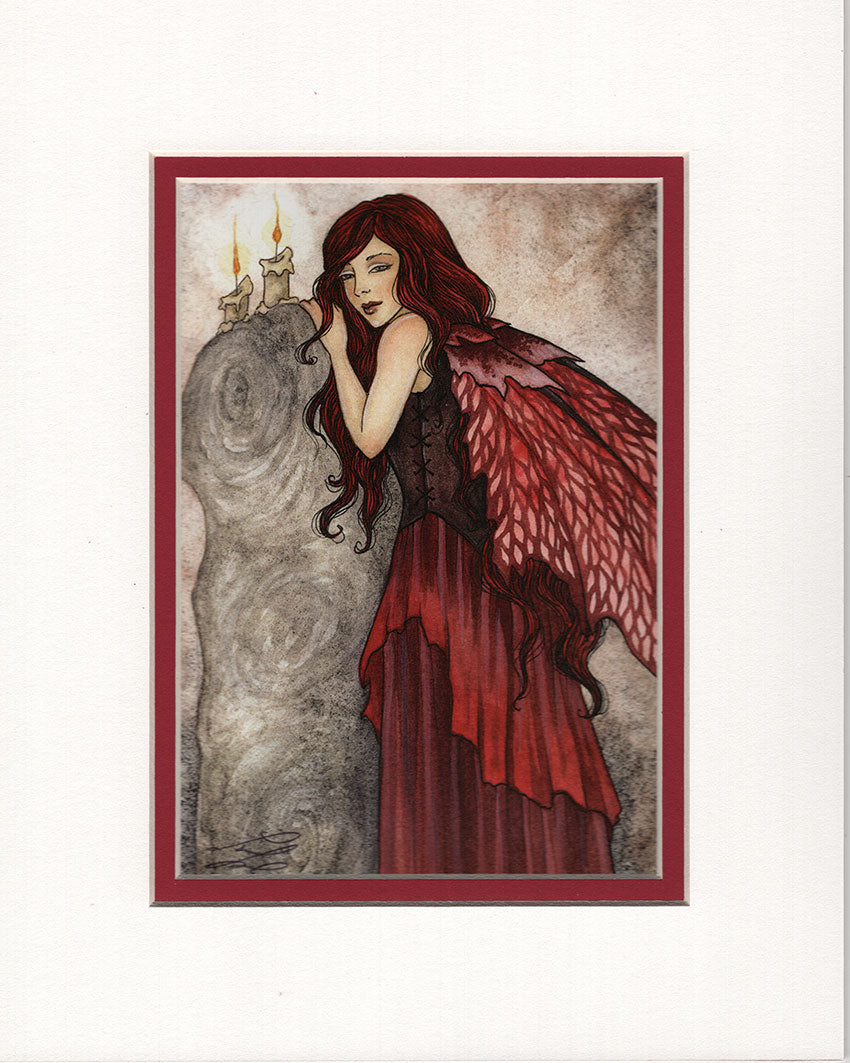 Matted Print - Vigil