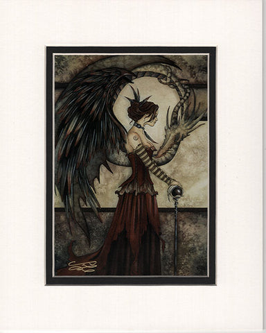 Matted Print - Court Of The Dragon