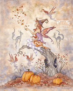 8x10 Fall Print - Autumn Spell