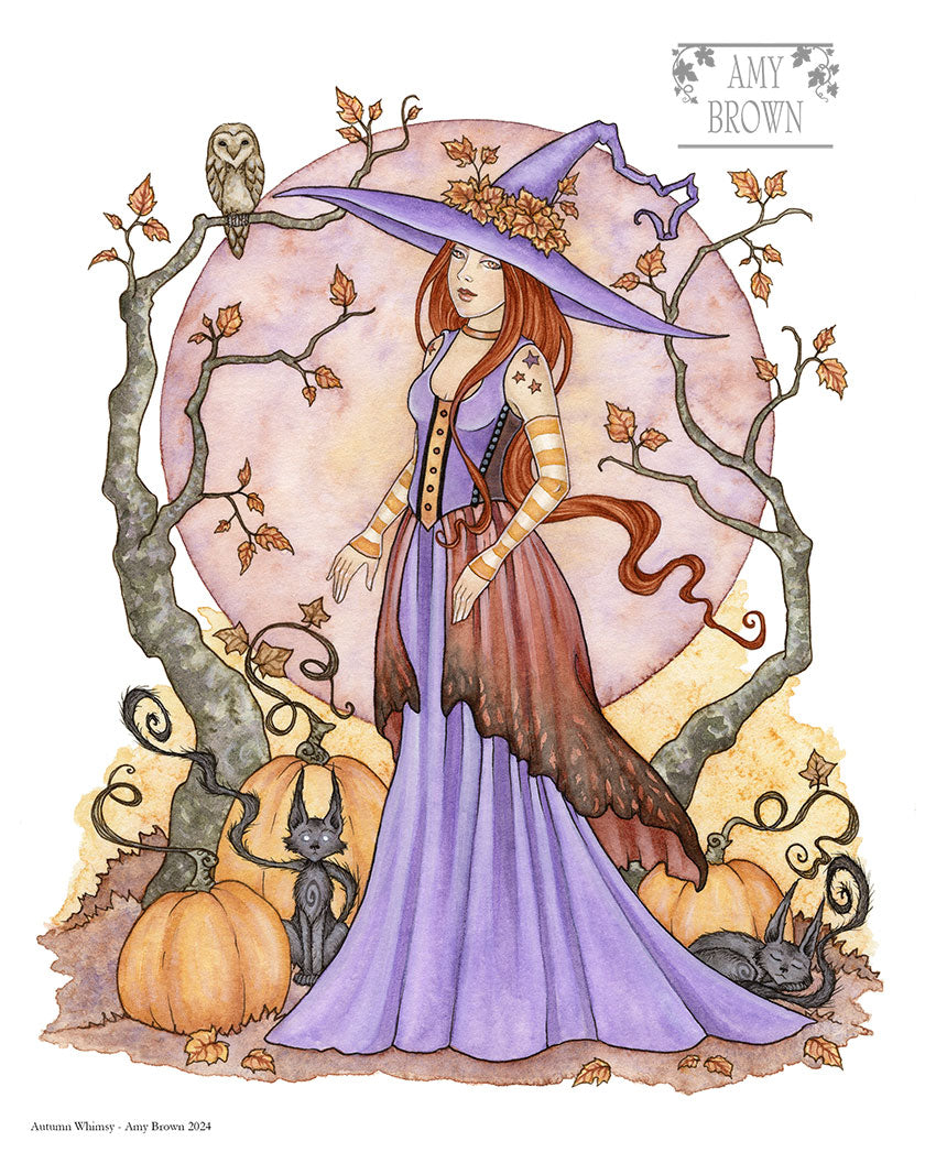 8x10 Print -  Autumn Whimsy