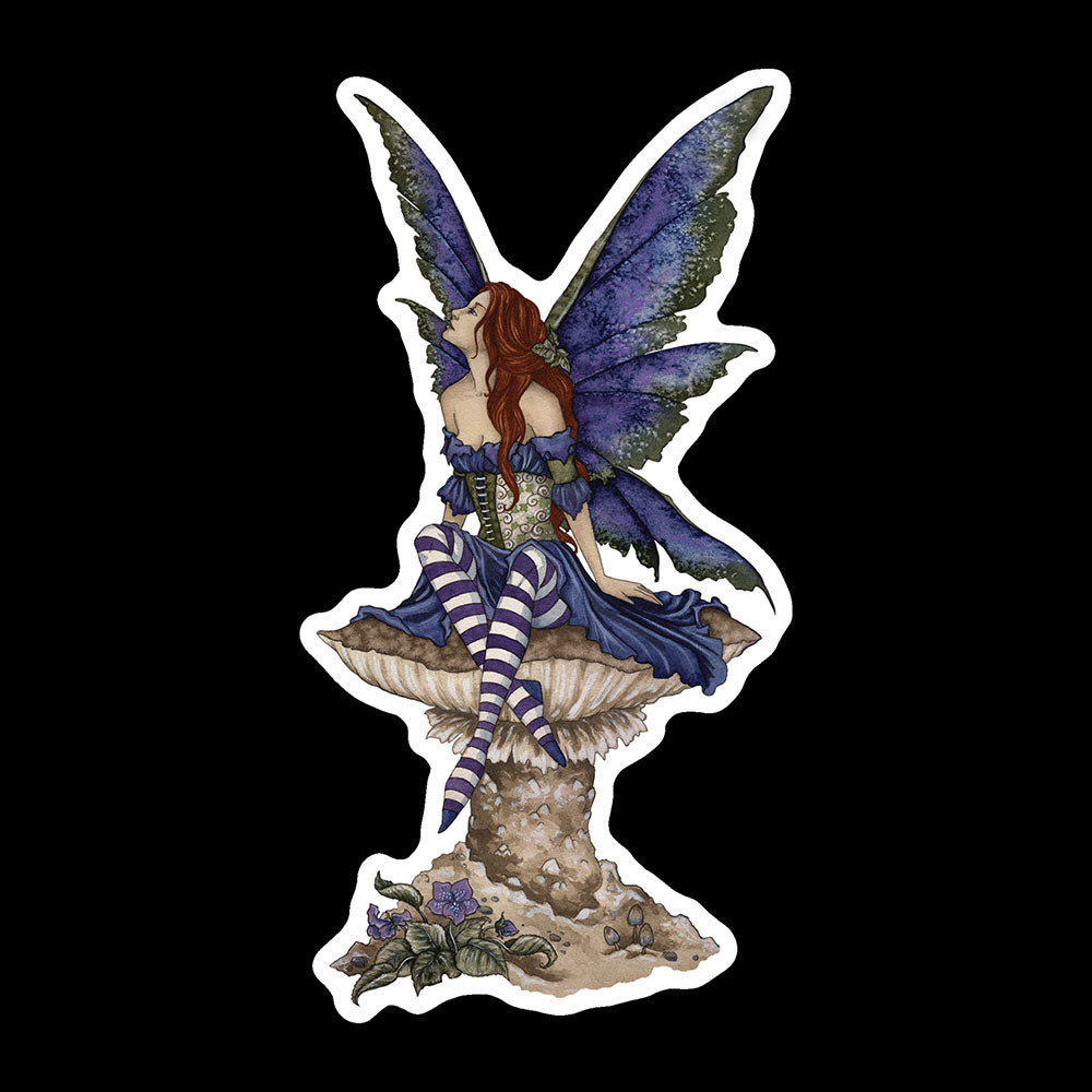 LARGE CLEAR STICKER - Garden Fairy