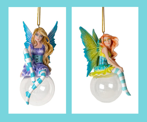 BUBBLE RIDER ORNAMENT SET - Hyacinth & Clover