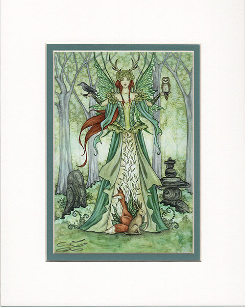 Matted Print - Caretaker