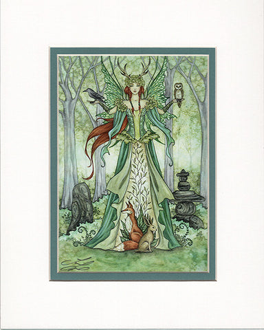 Matted Print - Caretaker