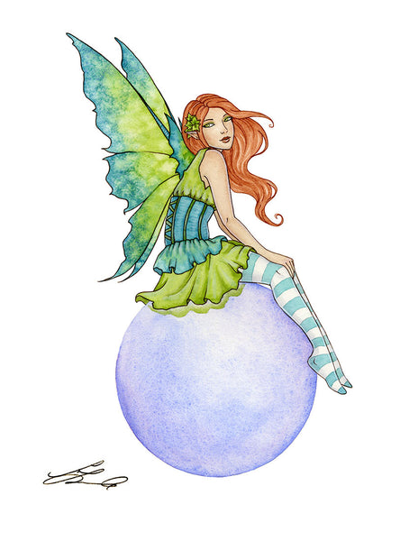 BUBBLE RIDER ORNAMENT SET - Hyacinth & Clover