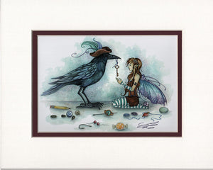 Matted Print - The Collector