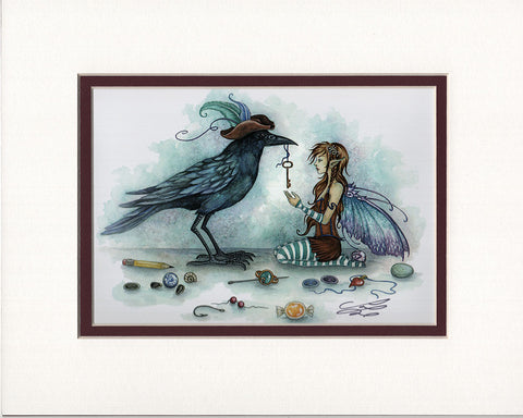 Matted Print - The Collector