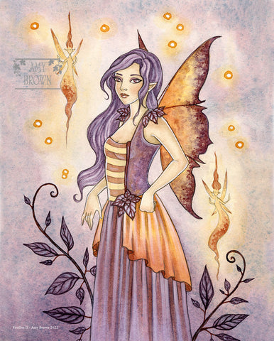 8x10 Print -  Fireflies II