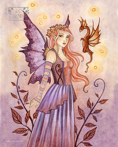 8x10 Print -  Fireflies