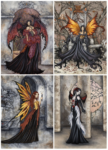 a collection of goth styles Amy brown faeries