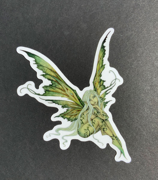 CLEAR STICKER - Green Sprite