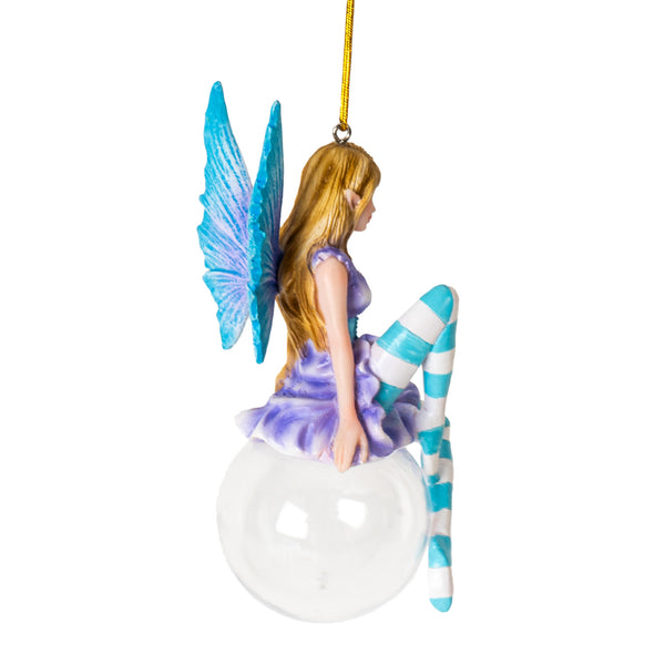 BUBBLE RIDER ORNAMENT - Hyacinth