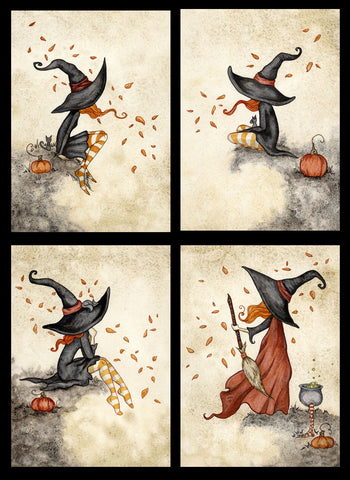 5x7 Mini Print SET -  Little Witches *1 LEFT