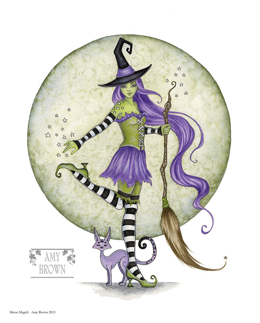 8x10 Print -  Moon Magick 2015