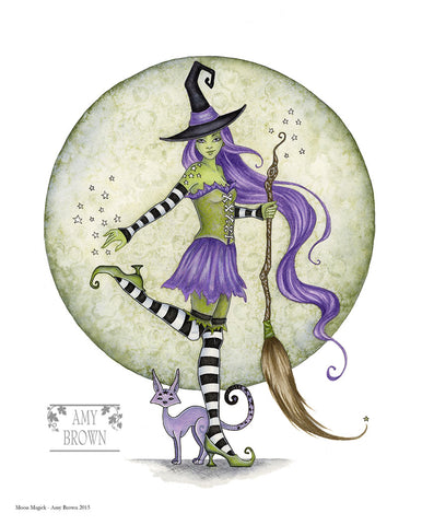 8x10 Print -  Moon Magick 2015