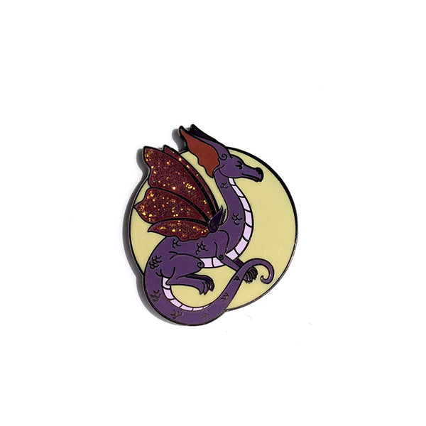 ORACLE DECK - For The Love Of Dragons w/ PIN (purple)