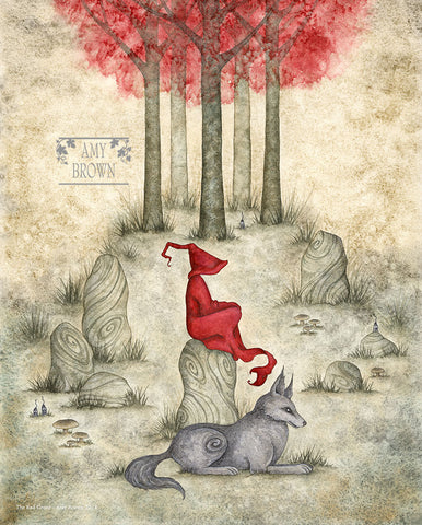 Dark Woods Print -  The Red Grove
