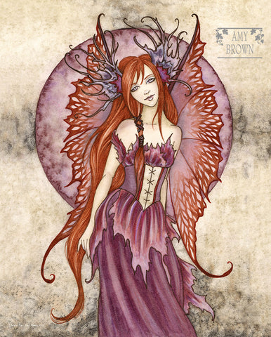 8x10 Print -  Scarlet Fae