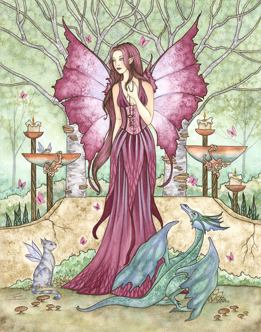 WATERCOLOR PAINTING - Secret Garden