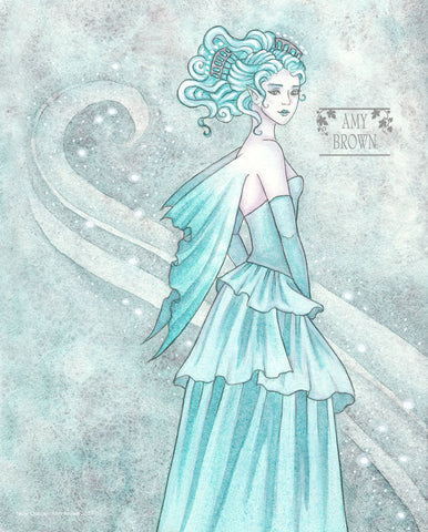 8x10 Print -  Snow Queen 2021