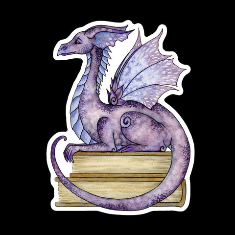 LARGE CLEAR STICKER - Story Time