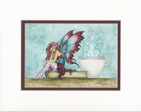 Matted Print - Sunday Morning