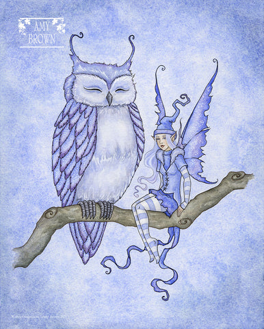 8x10 Print -  Winter Companions