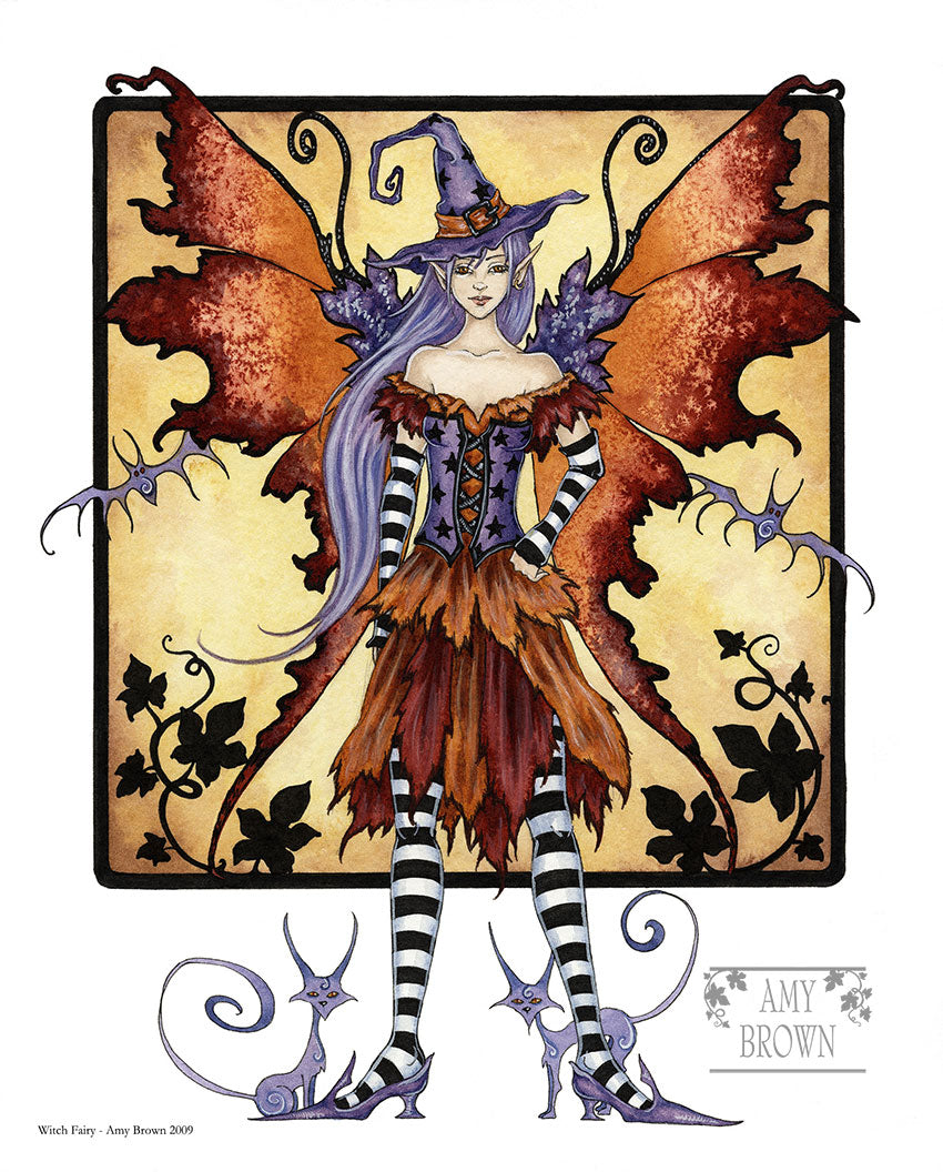 8x10 Print -  Witch Fairy