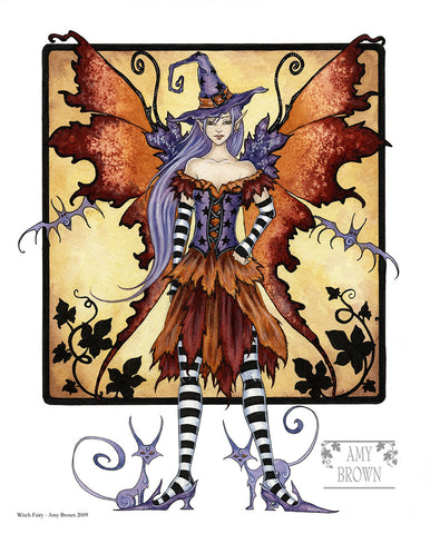 8x10 Print -  Witch Fairy