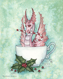 8x10 Holiday Print - Perfectly Peppermint